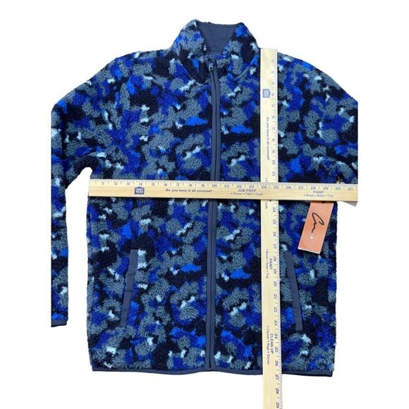 Nordstrom x Cristina Martinez Gender Inclusive High Pile Fleece Jacket Small NEW - Picture 11 of 16